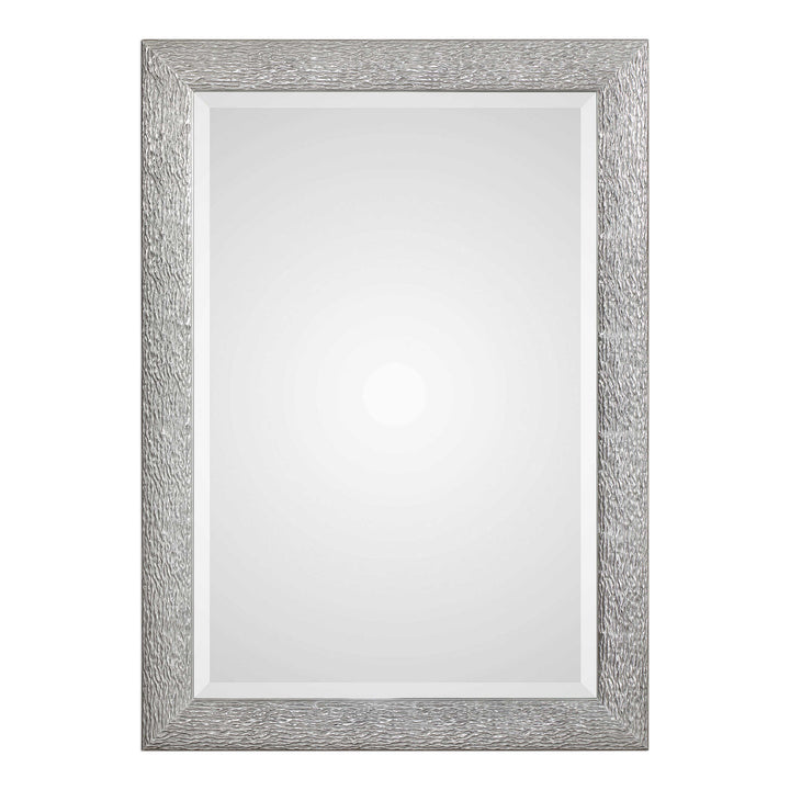 American Home Furniture Uttermost Mossley Metallic Silver Mirror