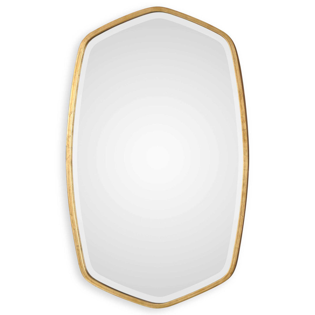 American Home Furniture Uttermost Duronia Antiqued Gold Mirror