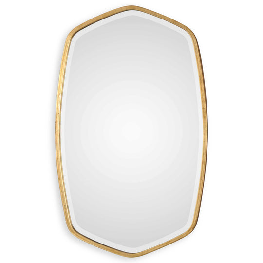 American Home Furniture Uttermost Duronia Antiqued Gold Mirror