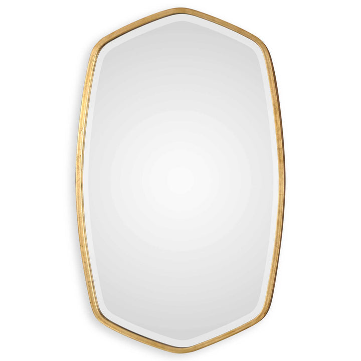 American Home Furniture Uttermost Duronia Antiqued Gold Mirror