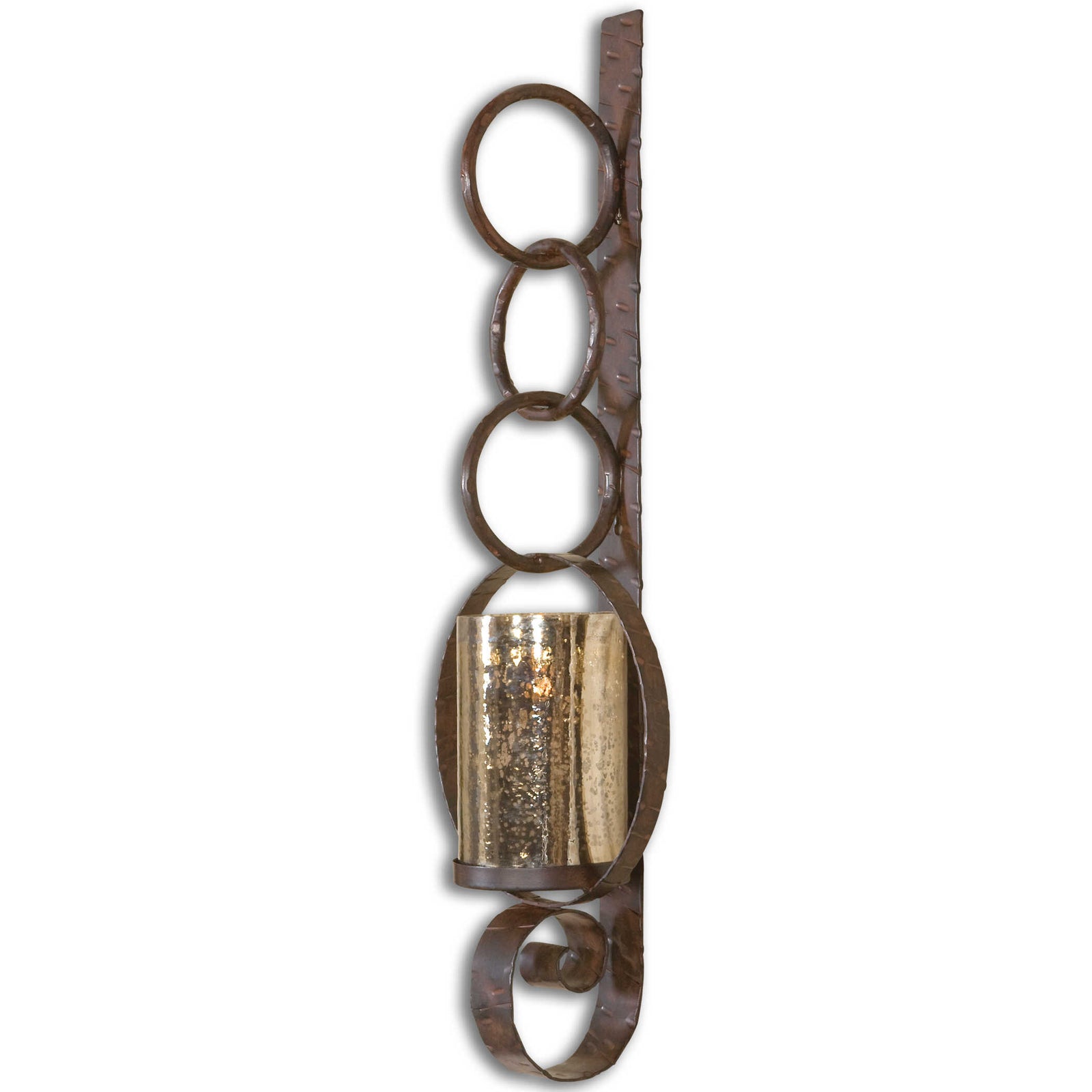 American Home Furniture Uttermost Falconara Metal Wall Sconce
