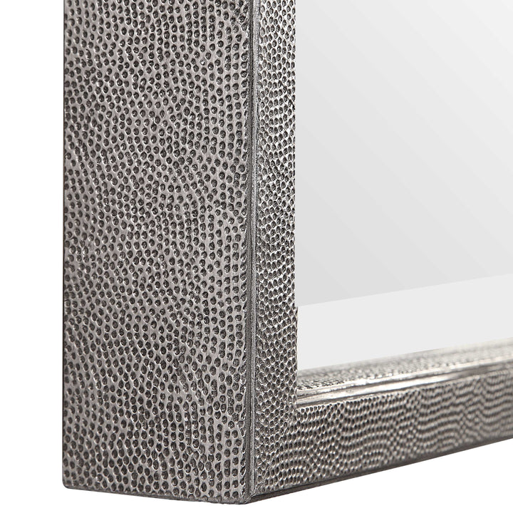 American Home Furniture Uttermost Gabelle Metallic Silver Mirror