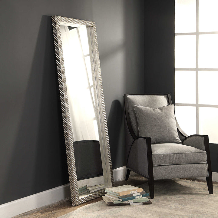 American Home Furniture Uttermost Cacelia Metallic Silver Mirror