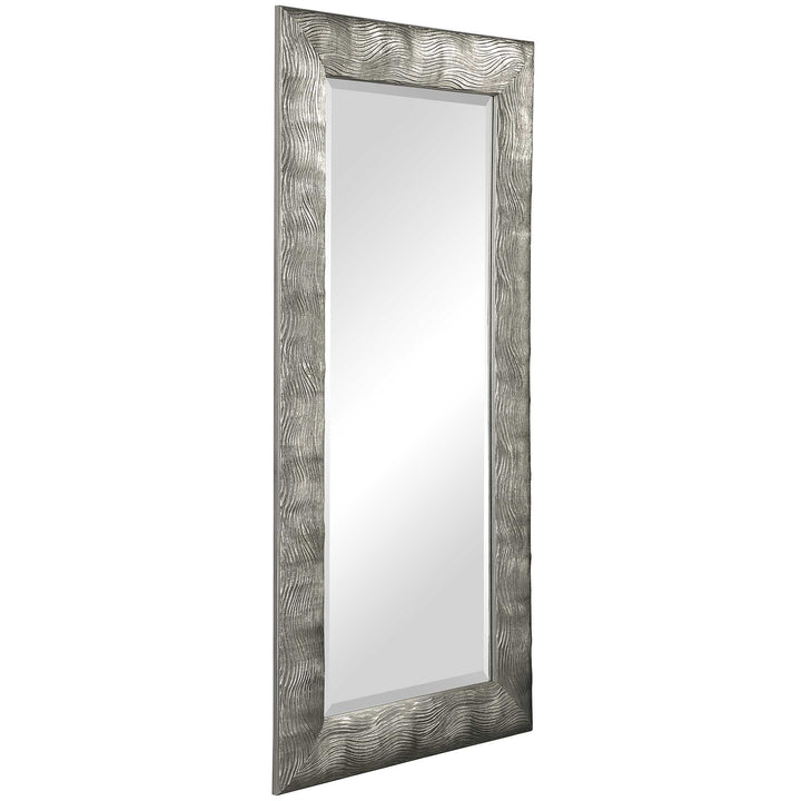 American Home Furniture Uttermost Maeona Metallic Silver Mirror