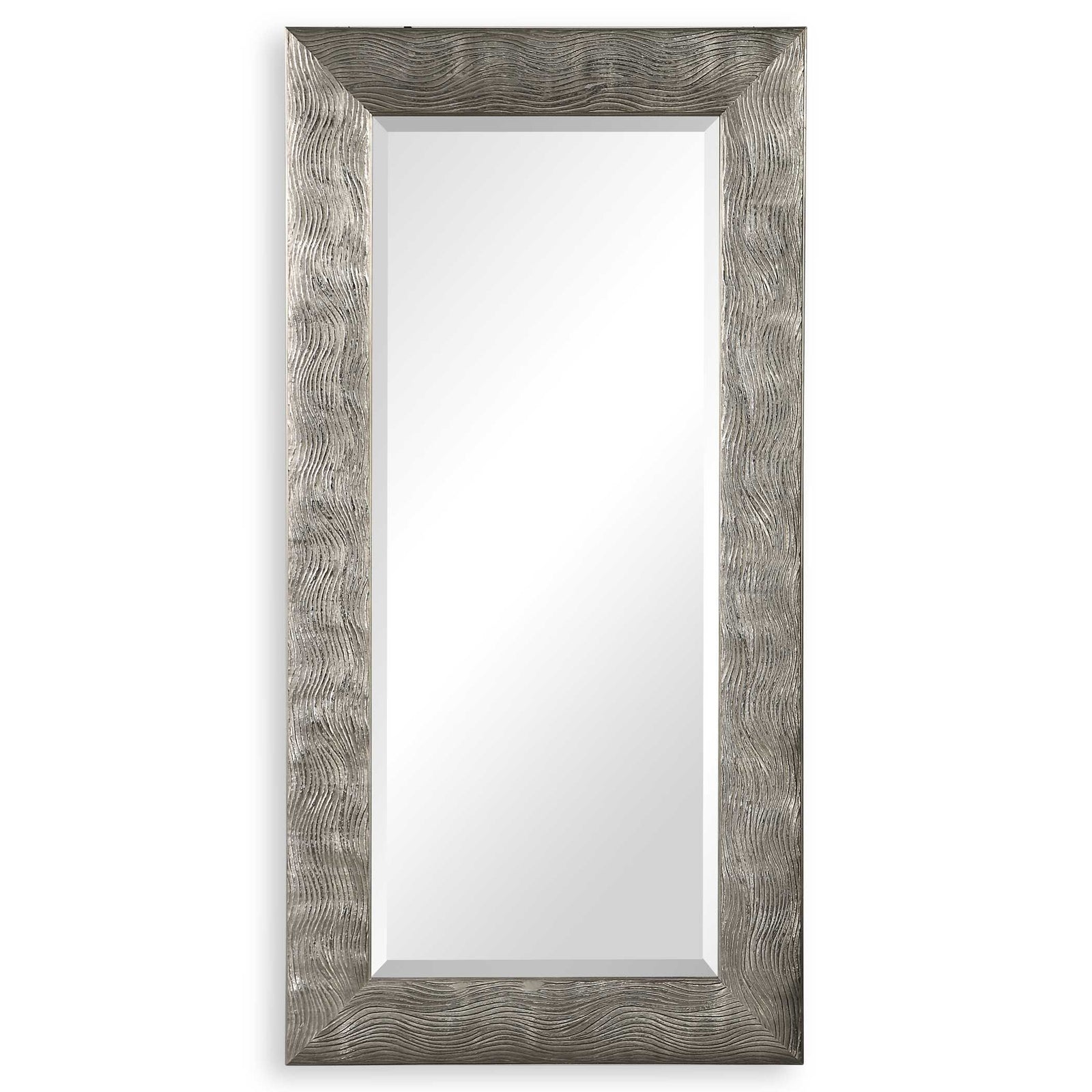 American Home Furniture Uttermost Maeona Metallic Silver Mirror