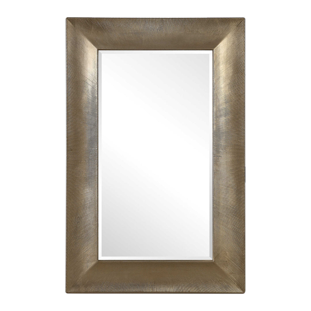 American Home Furniture Uttermost Valenton Large Champagne Mirror