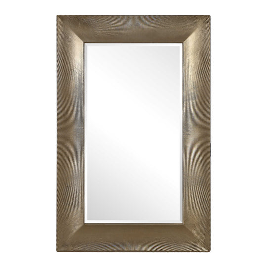 American Home Furniture Uttermost Valenton Large Champagne Mirror