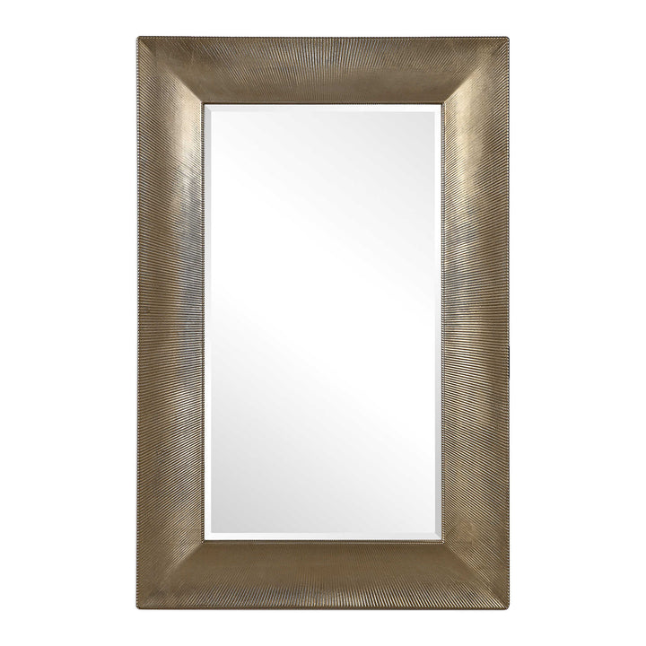 American Home Furniture Uttermost Valenton Large Champagne Mirror
