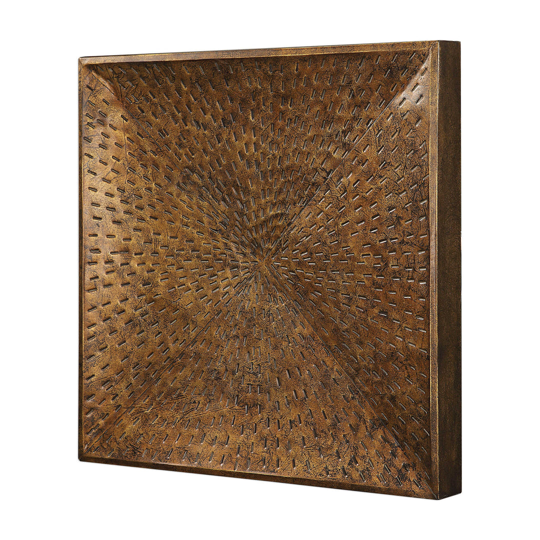 American Home Furniture Uttermost Blaise Antiqued Bronze Wall Art