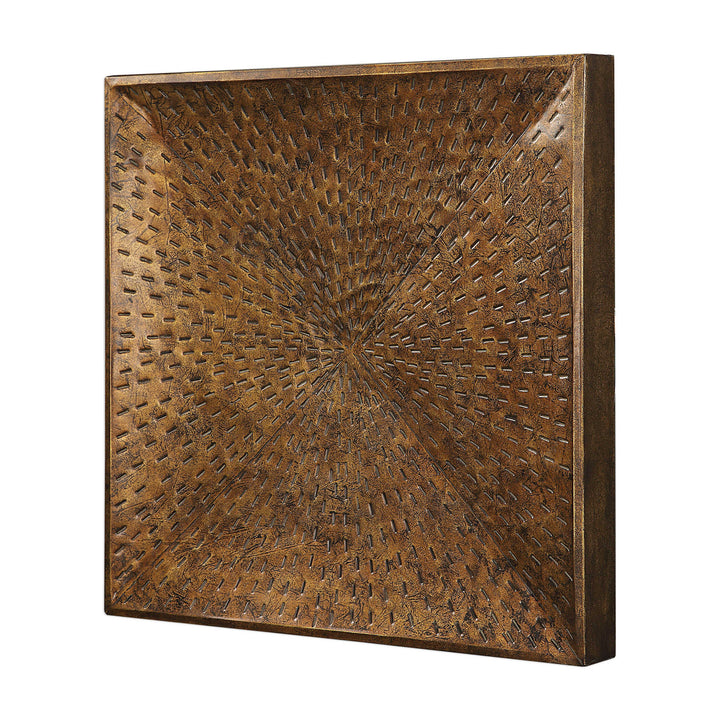 American Home Furniture Uttermost Blaise Antiqued Bronze Wall Art