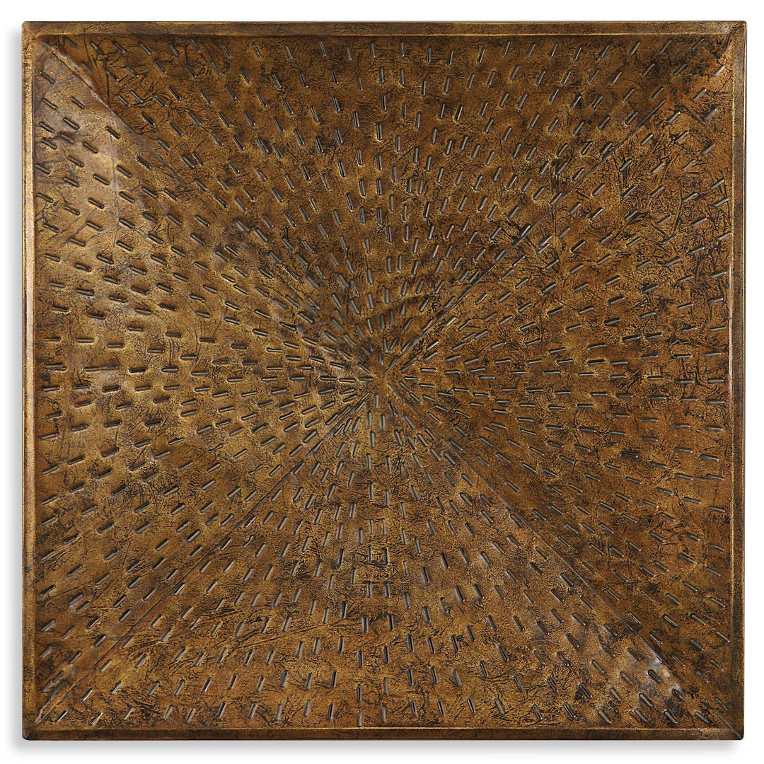 American Home Furniture Uttermost Blaise Antiqued Bronze Wall Art