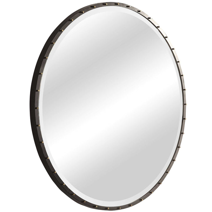 American Home Furniture Uttermost Benedo Round Mirror