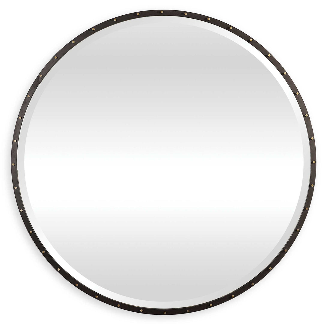 American Home Furniture Uttermost Benedo Round Mirror