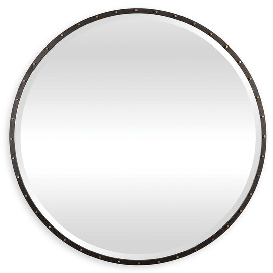 American Home Furniture Uttermost Benedo Round Mirror