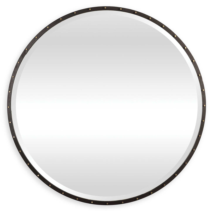 American Home Furniture Uttermost Benedo Round Mirror