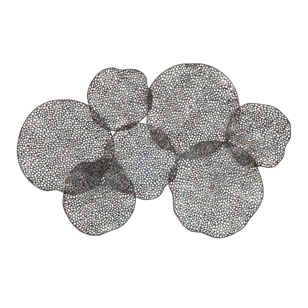 American Home Furniture Uttermost Ripley Metal Leaf Wall Art