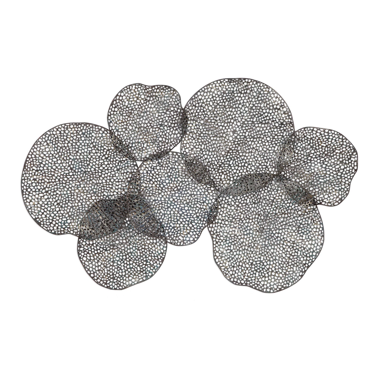 American Home Furniture Uttermost Ripley Metal Leaf Wall Art