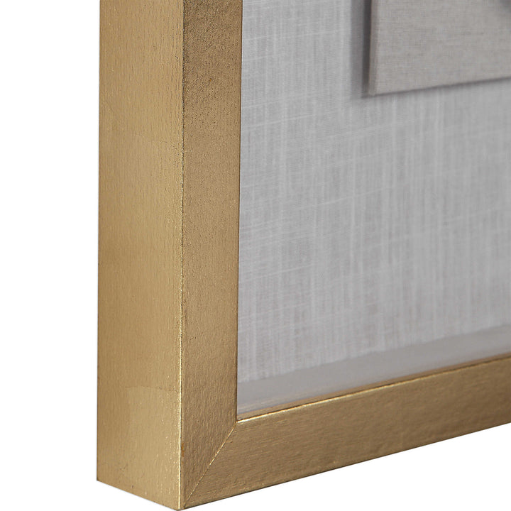 American Home Furniture Uttermost Keeva Agate Stone Shadow Box