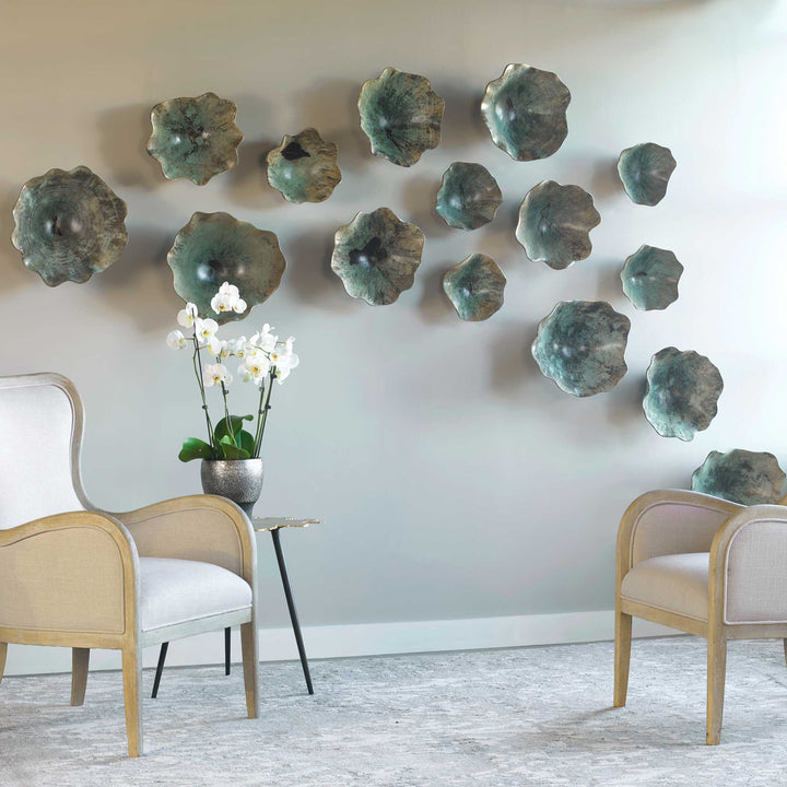 American Home Furniture Uttermost Teo Wood Wall Art, Set/3