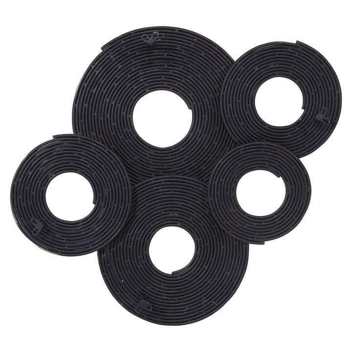 American Home Furniture Uttermost Ahmet Gold Rings Wall Decor