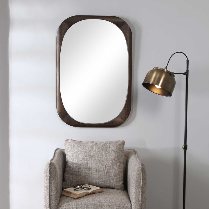 American Home Furniture Uttermost Sheldon Mid-century Mirror