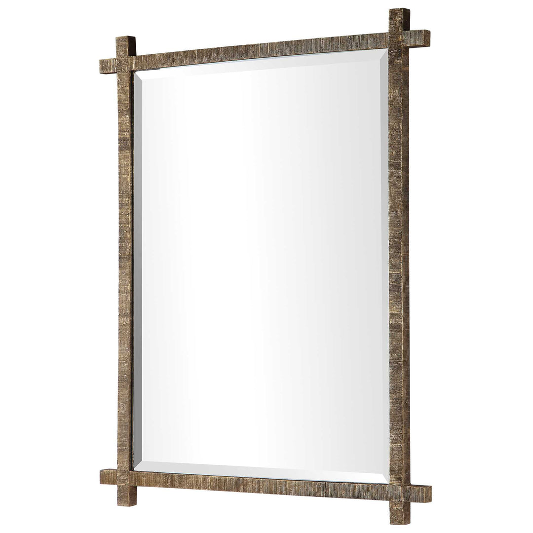 American Home Furniture Uttermost Abanu Gold Vanity Mirror