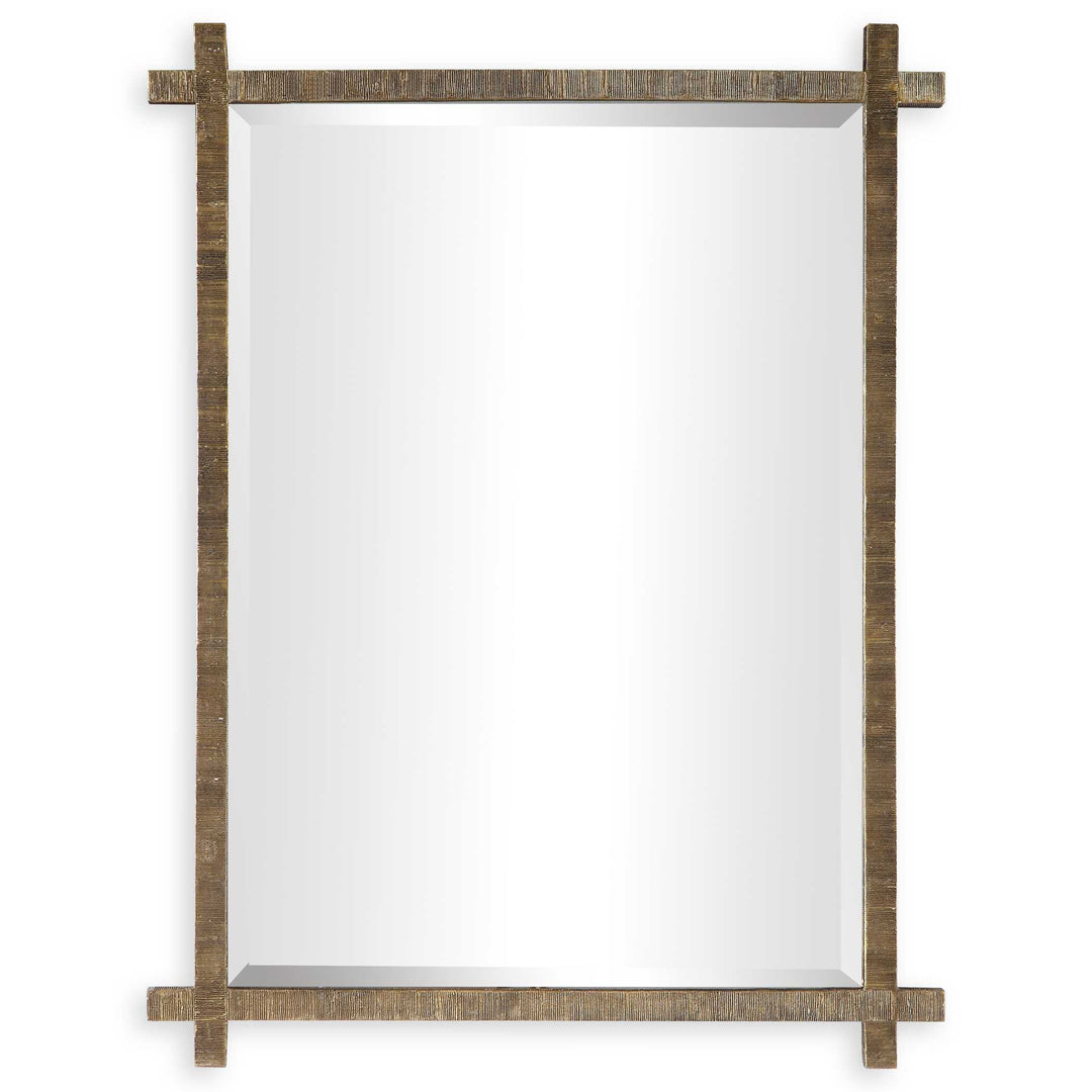 American Home Furniture Uttermost Abanu Gold Vanity Mirror