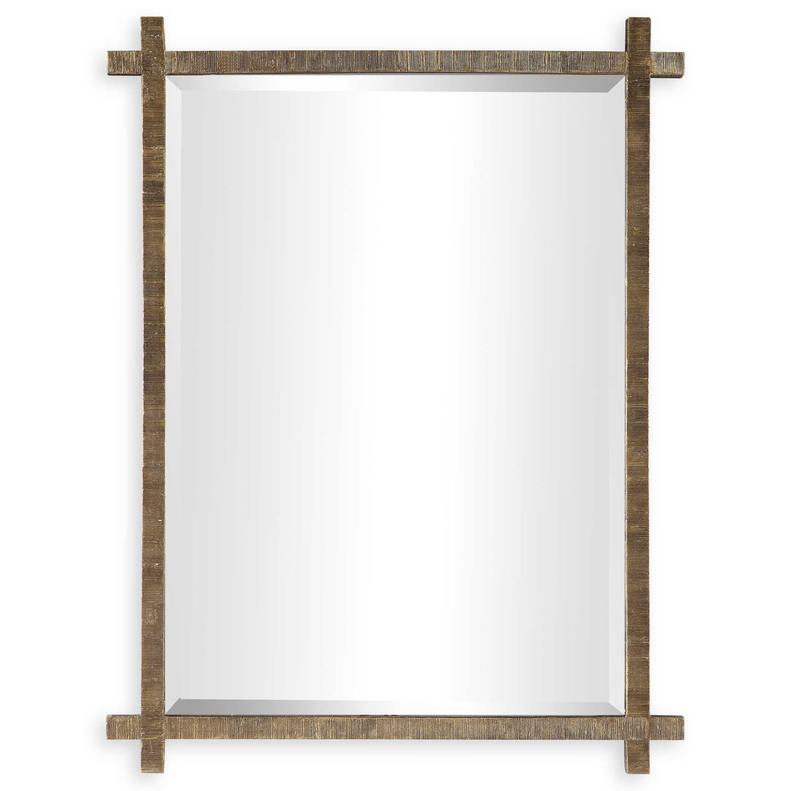 American Home Furniture Uttermost Abanu Gold Vanity Mirror