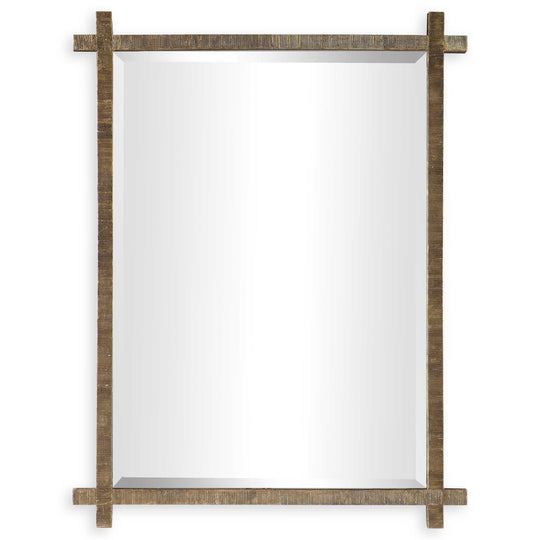 American Home Furniture Uttermost Abanu Gold Vanity Mirror