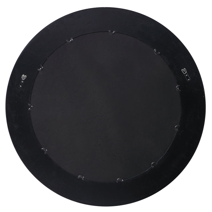 American Home Furniture Uttermost Frazier Round Industrial Mirror