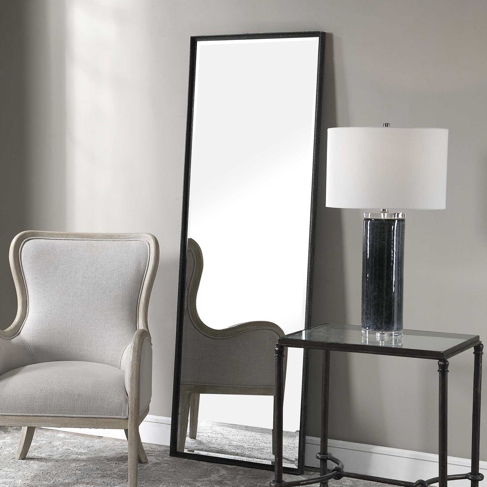American Home Furniture Uttermost Callan Dressing / Leaner Mirror