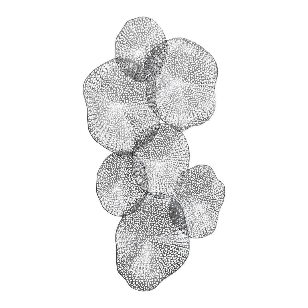 American Home Furniture Uttermost Ripley Pewter Metal Wall Art