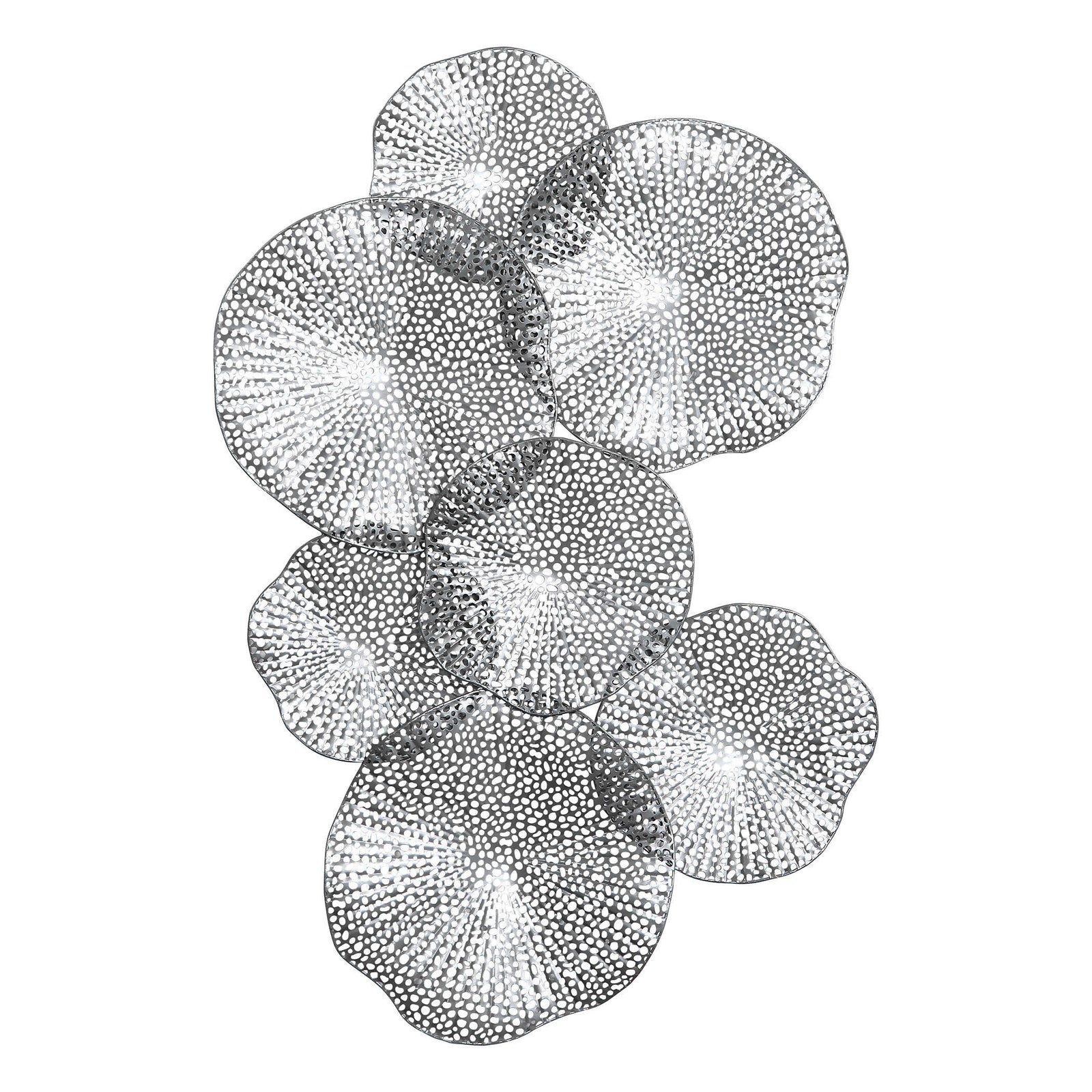 American Home Furniture Uttermost Ripley Pewter Metal Wall Art