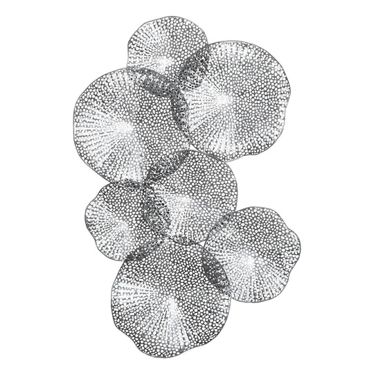 American Home Furniture Uttermost Ripley Pewter Metal Wall Art