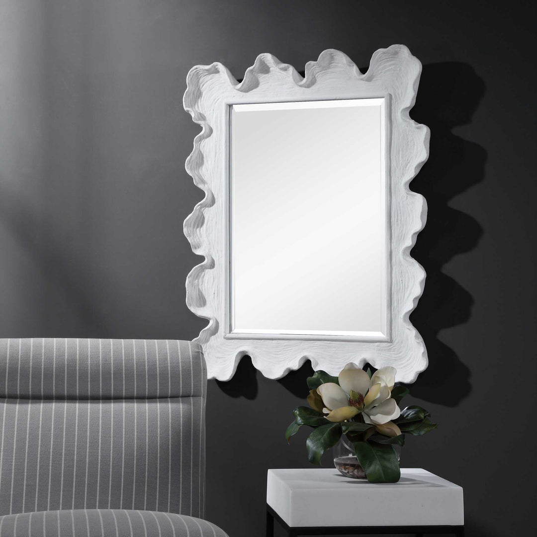 American Home Furniture Uttermost Sea Coral Coastal Mirror