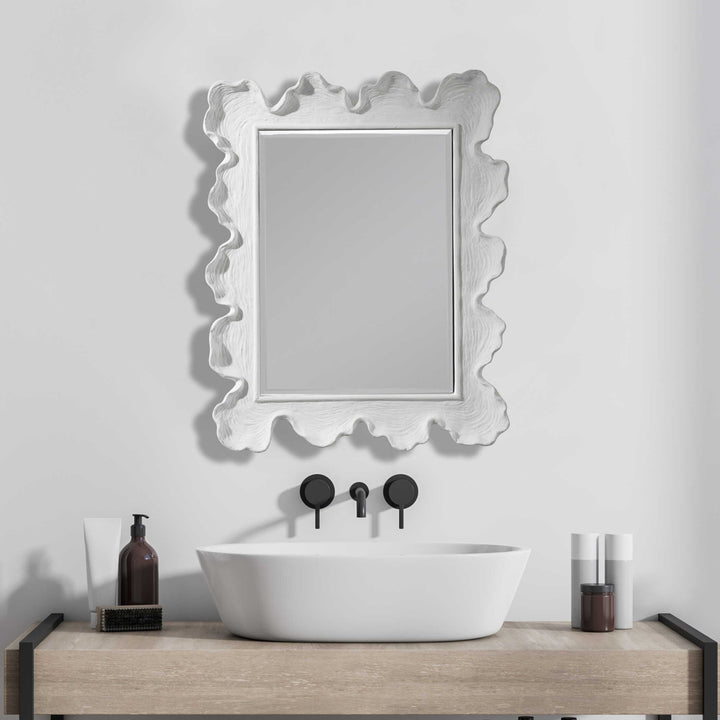 American Home Furniture Uttermost Sea Coral Coastal Mirror
