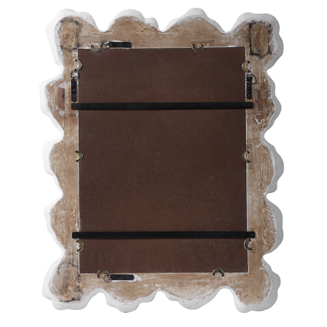 American Home Furniture Uttermost Sea Coral Coastal Mirror