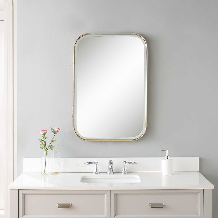 American Home Furniture Uttermost Malay Vanity Mirror