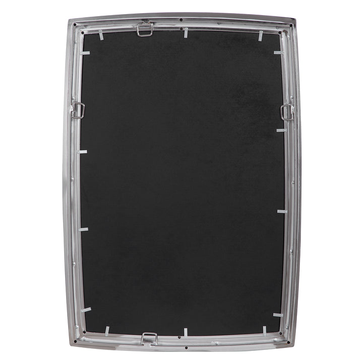 American Home Furniture Uttermost Haskill Brushed Nickel Mirror