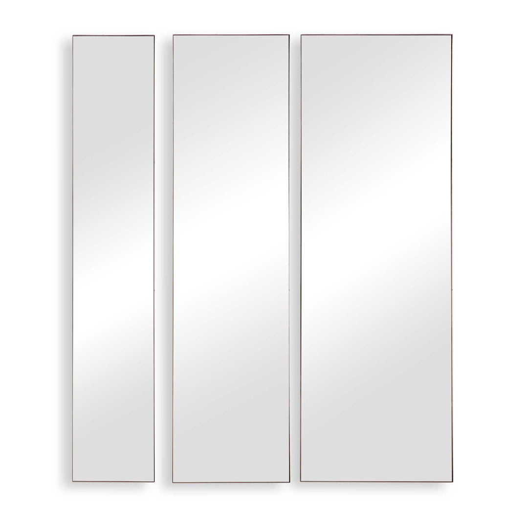 American Home Furniture Uttermost Rowling Gold Mirrors, Set of 3