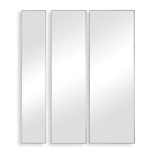 American Home Furniture Uttermost Rowling Gold Mirrors, Set of 3