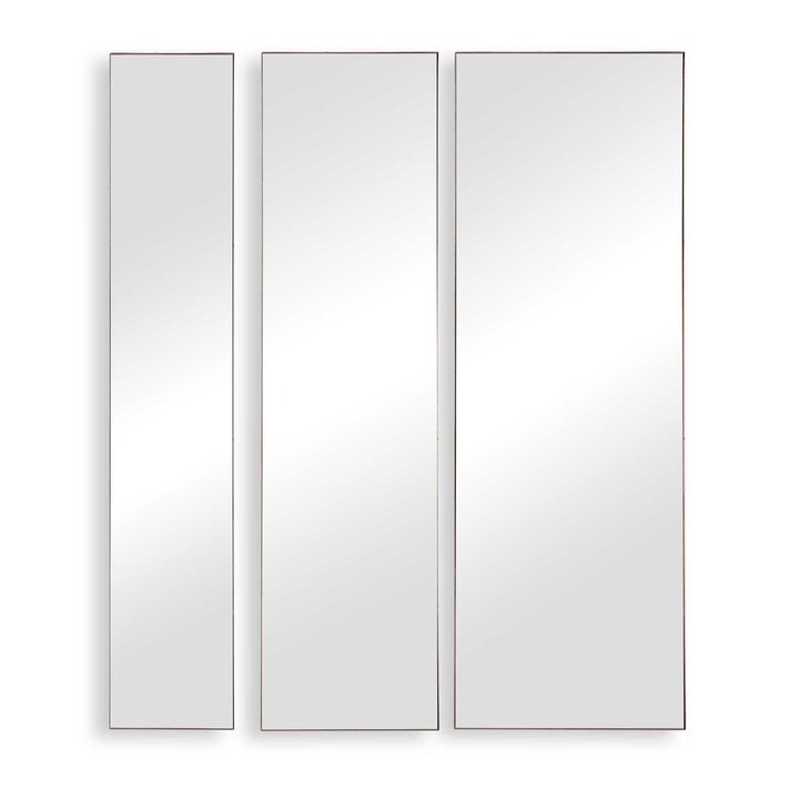 American Home Furniture Uttermost Rowling Gold Mirrors, Set of 3