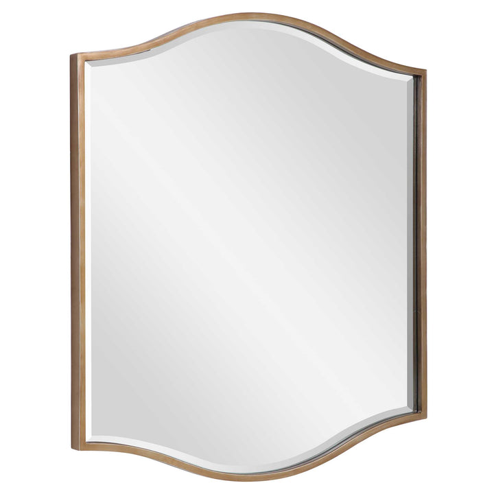 American Home Furniture Uttermost Cerise Gold Mirror