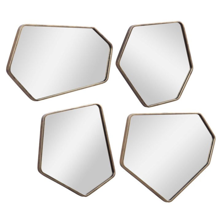 American Home Furniture Uttermost Linneah Modern Mirrors, Set of 4