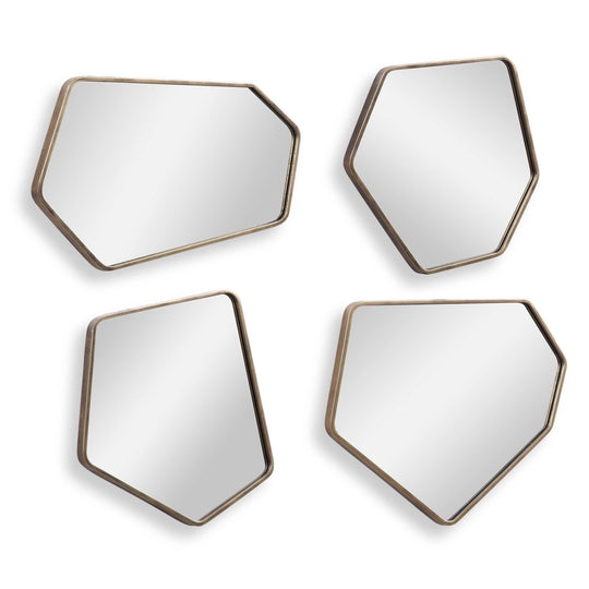 American Home Furniture Uttermost Linneah Modern Mirrors, Set of 4