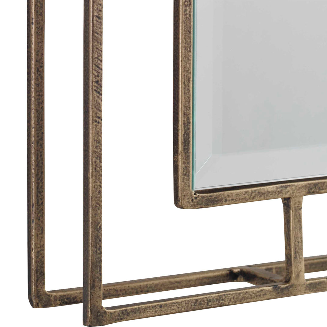 American Home Furniture Uttermost Rutledge Gold Mirrors, Set of 2