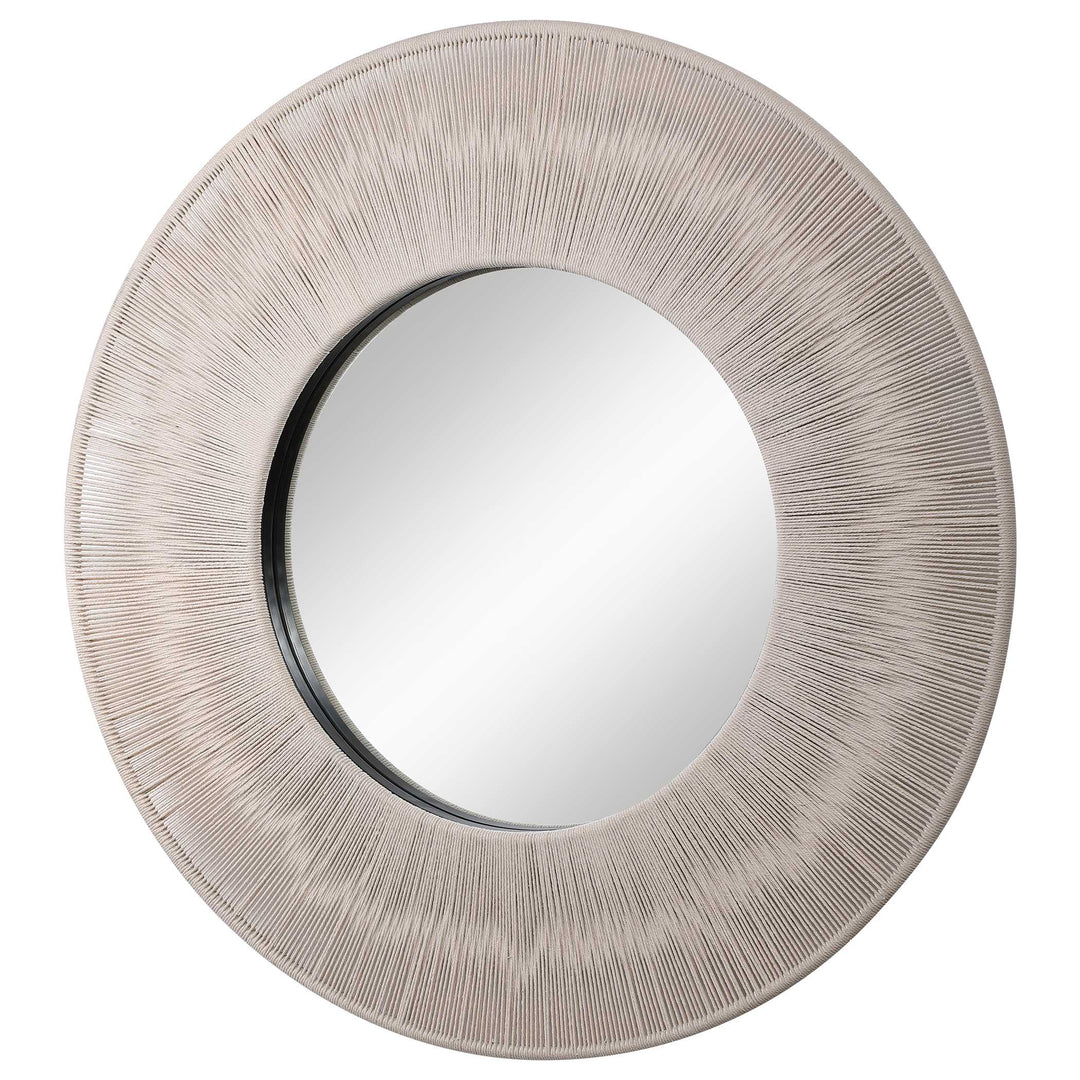 American Home Furniture Uttermost Sailor's Knot Round Mirror