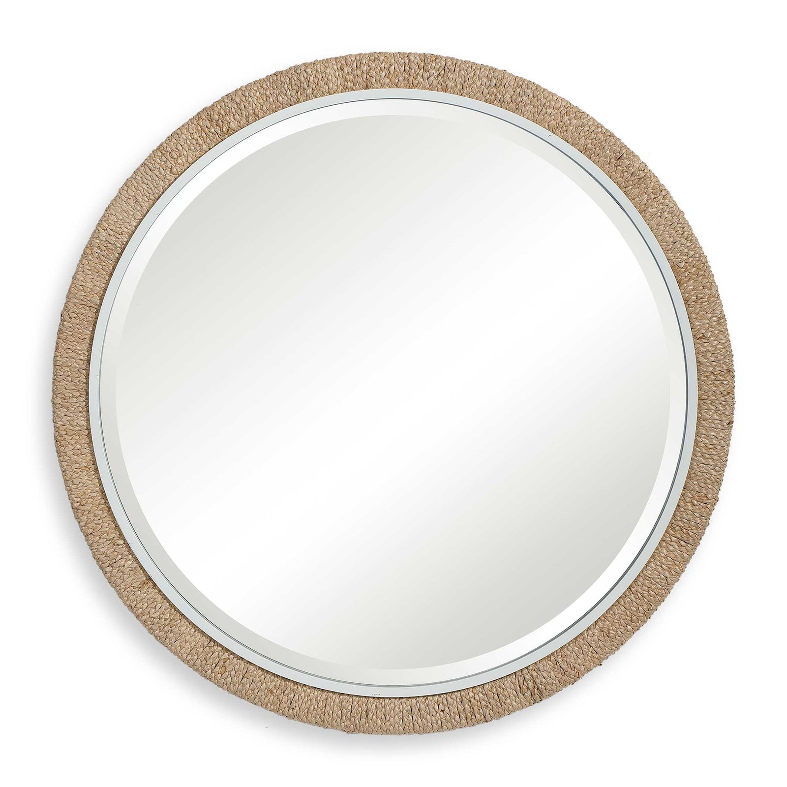 American Home Furniture Uttermost Carbet Round Rope Mirror