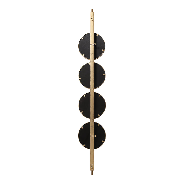 American Home Furniture Uttermost Button Gold Mirror