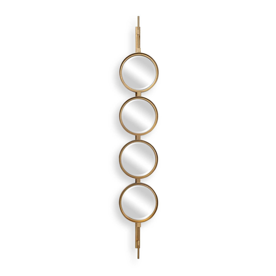 American Home Furniture Uttermost Button Gold Mirror